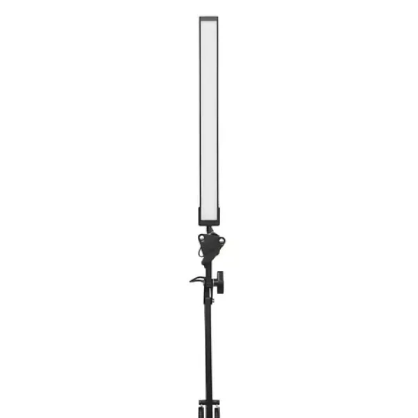 Platinet PDLD10 Flexy čierna / LED lampička s klipom / ohybné rameno / 10 W / 500 lm / 2800-6800 K (PLADLL10N)
