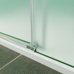 H K - Posuvné sprchové dvere DIAMOND FROST 96-100x195cm, pravý variant SE-DIAMONDFROSTR100SET