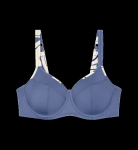 Dámske plavky Summer Allure W sd 01 blue/ecru - Triumph 38G