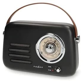 Nedis RDFM2600BK čierna / FM rádio / Prenosné / Bluetooth / 10 W / Napájanie z aku a USB (RDFM2600BK)