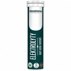EDENPharma ELEKTROLYTY šumivé tablety príchuť pomaranč 20 ks