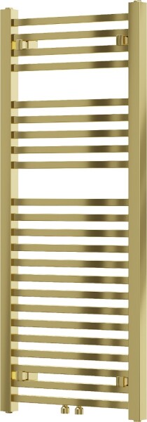 MEXEN - Plutón vykurovací rebrík/radiátor 1200 x 500 mm, 487 W, zlatá W106-1200-500-00-50