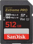 SanDisk SanDisk Extreme Pro - Flash-Speicherkarte - 512 GB - Video Class V60 / UHS-II U3 / Class10 - SDXC UHS-II