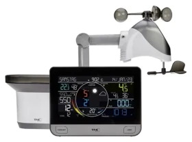 TFA 35.8003.01 VIEW PRO / Meteostanica / WiFi / bezdrôtové vonkajšie čidlá / barometer / farebný displej