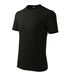Klasické tričko unisex čierne S