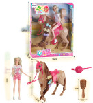 Mamido Mamido Bábika s koníkom a doplnkami