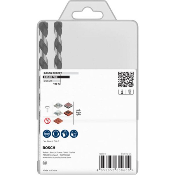 Bosch Accessories 2608707005, 2608707005 sada špirálových vrtákov do kameňa; 2608707005