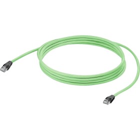 Weidmüller 1175000000 RJ45 sieťové káble, prepojovacie káble CAT 5e SF/UTP 0.50 m zelená samozhášavý, odolný proti oleju, odolný proti UV žiareniu 1 ks; 1175000000