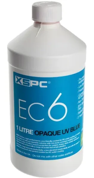 XSPC EC6 modrá / Chladiaca kvapalina / 1L / UV aktívna / nepriehľadná (5060175589057)
