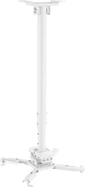 VivoLink Ceiling Mount M biela / stropný držiak pre projektor / 60.5cm - 90.5cm / až do 35 kg (VLMC350M-W)