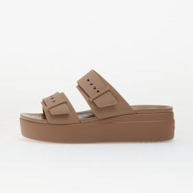 Tenisky Crocs Brooklyn Buckle Low Wedge Latte EUR 39-40