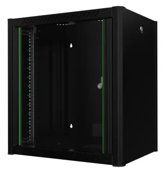 Lanview 19" Rack Wall Mount Pro / Nástenný rozvádzač / 12U (RWP12U45BL)