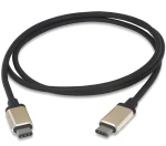 PremiumCord USB-C - USB-C čierna / Kábel / USB 3.1 / 10 Gbps / hliníkové konektory / 1 m (ku31cc1al)