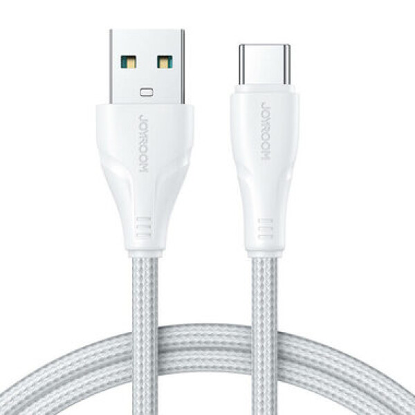 Joyroom S-UC027A11 Surpass Nabíjací kábel USB-A (M) - USB-C (M) 3A 2m biela (S-UC027A11 2m White)