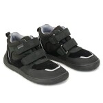 Chlapčenské celoročné topánky s membránou Barefoot BANET BLACK, Protetika, čierna - 22
