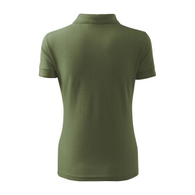 Dámske tričko Pique Polo Free (khaki) M