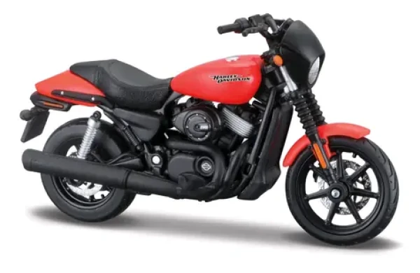 Maisto 2015 Harley-Davidson Street 750 blister box červená
