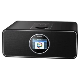 Sencor SIR 6000WDB čierna / Internetové rádio / Wi-Fi / USB / bezdrôtový ovládač / budík / mobilné aplikácie (8590669287277)