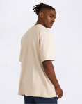 Organic Basics True Heavy Boxy Fit Tee Sandstone M