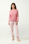 Vamp - Ružové pyžamo s leopardím vzorom 21393 - Vamp rose elegance 3XL