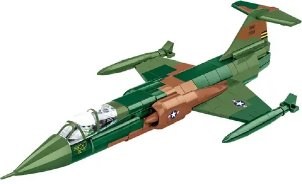 Cobi 2426 Vietnam War Lockheed F-104 Starfighter, 1:48, 430 k