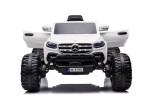 Mamido Detské elektrické autíčko Mercedes X 350d 4Matic 4x4 biele