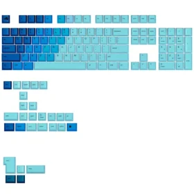 Glorious vymeniteľné klávesy GPBT Gradient (ANSI US) - Ocean / PBT / 131 ks / ANSI US layout / Cherry MX(+) (GLO-KB-ACC-KC-GPBT-GR-OCN-US)