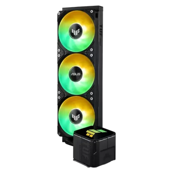 Asus TUF GAMING LC III 360 ARGB čierna / Komplet vodného chladenia CPU / 3x 120mm / 650-2600 RPM / 90,78 CFM / 37,4 dB (90RC0191-B0EAY0)