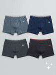 Hladké pánské boxerky model 18037558 - Redo Barva: směs barev, Velikost: M