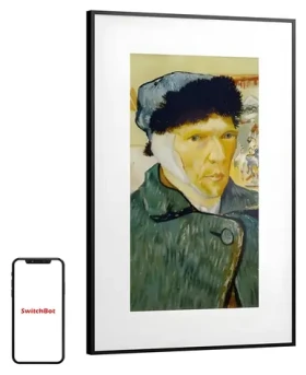 SwitchBot AI Art Frame / Digitálny fotorámik / 31,5" / E Ink Spectra 6 / Wi-Fi / AI generovanie obrázkov (W8402020)