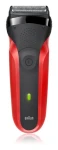 Braun Series 3 300s červená / planžetový holiaci strojček / 30 min prevádzka (4210201163343)