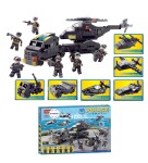 Mamido Mamido Stavebnica policajné vozidlo SWAT polícia 6v1 343 dielov MT1125