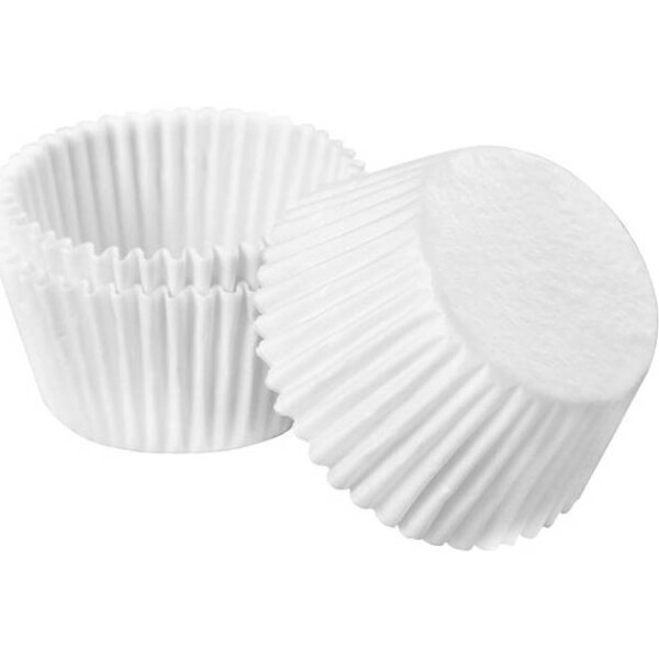 Košíčky na muffiny biele 50x30 mm 1000 ks - Cakesicq - Cakesicq