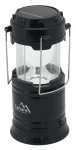 Cattara Svietidlo kempingová vysúvacia LED 20 amp; 60lm nabíjacia / 1x LED + 6x LED / 1200 mAh / microUSB amp; solárny panel (13151)