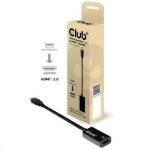 CLUB3D CAC-1180 aktívna redukcia mini DisplayPort 1.4 na HDMI 2.0 čierna / 8k 60Hz / 4K 120 Hz (CAC-1180)