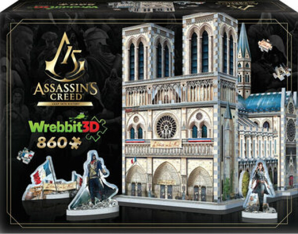 WREBBIT 3D puzzle Assassin#39;s Creed UNITY: Notre-Dame