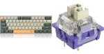 Redragon K606 Lakshmi hnedá s klávesmi A113 HP1 Panda / Herná klávesnica / mechanická / Outemu Red / USB / US