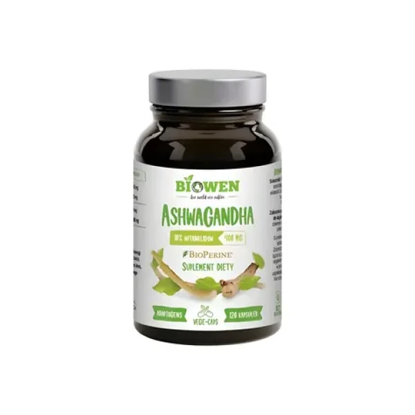 Biowen Ashwagandha / Výživový doplnok / 120 kapsúl