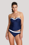 Vrchný diel plaviek Swimwear Anya Cruise Bandeau Tankini navy/white SW1091 65D