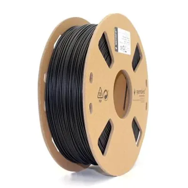Gembird Filament 3DP-TPE1.75-01-BK / flexibilný / 1,75 mm / 1 kg / čierna (3DP-TPE1.75-01-BK)