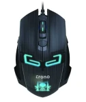 Crono CM647 čierna / Herná optická myš / 1600DPI / USB / modré LED podsvietenie (CM647)