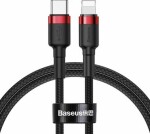 Baseus CATLKLF-91 Kábel USB-C (M) - Lightning (M) 1 m čierna (CATLKLF-91)