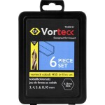 C.K T3200 01 sada viacúčelového vrtáka 3 mm, 4 mm, 5 mm, 6 mm, 8 mm, 10 mm SDS plus 1 ks; T3200 01