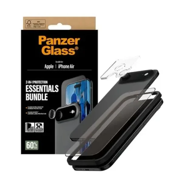 PanzerGlass Bundle Essentials 2v1 pre iPhone 17 Air (PG78981)
