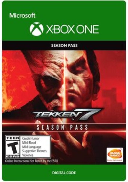 XONE Tekken 7: Season Pass / Elektronická licencia / Bojovka / Angličtina / od 16 et / Season Pass (CCR-00047)