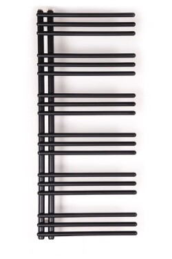 Radiátor kombinovaný SAT HTO 114x50 cm čierna matná SATRAHTO5001140BL SATRAHTO5001140BL