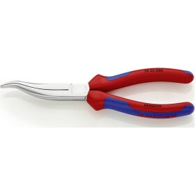 Knipex 38 35 200 pre elektroniku a jemnú mechaniku ploché ihlové kliešte rovné 200 mm; 38 35 200