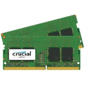 CRUCIAL 16GB (2x8GB) 2400MHz / DDR4 / SO-DIMM / PC4-19200 / CL17 / 1.2V / Single Ranked x8 (CT2K8G4SFS824A)