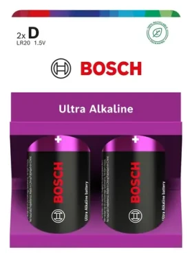 BOSCH LR20UA2B/00 / Batéria D (LR20) / Alkalická / 1,5 V / 2 ks (8594162800117)