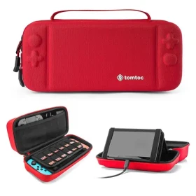Tomtoc Cestovné púzdro pre Nintendo Switch červená (TOM-A05-5R01)